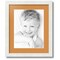 ArtToFrames Collage Photo Picture Frame with 1 - 10x13 inch Openings, Framed in White with Over 62 Mat Color Options and Regular Glass (CSM-3966-641)